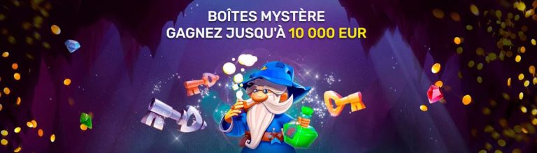 Woo Casino boîtes mystère