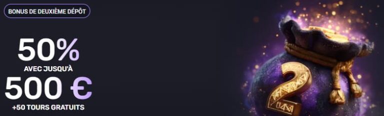 Woo Casino bonus deuxième dépôt