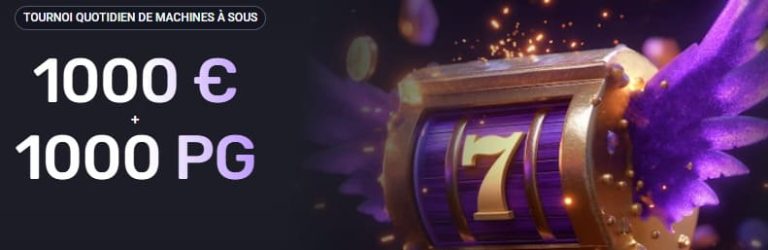 Woo Casino tournoi quotidien machines à sous
